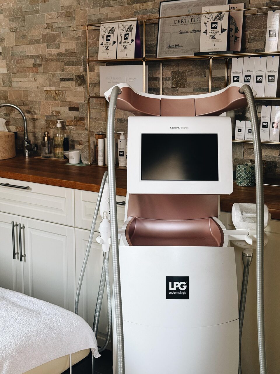 L'appareil LPG endermologie Cellu M6 Alliance de l'institut